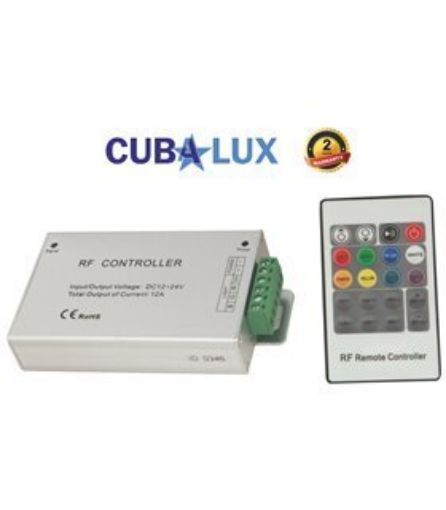 Εικόνα της RF RGB Controller με χειριστήριο 3x4A 12/24Vdc 130363