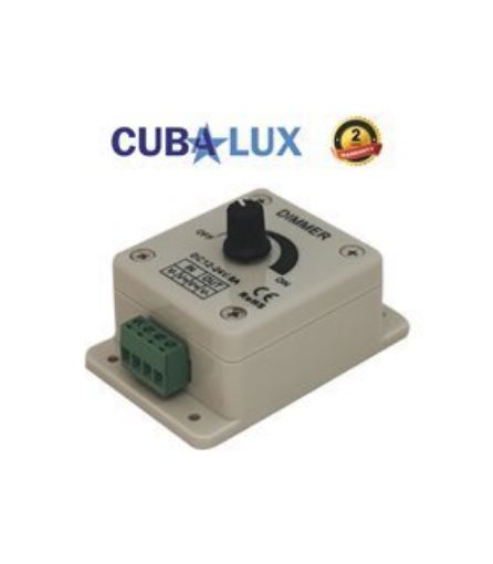Εικόνα της Dimmer με Ποτενσιόμετρο 8A 12/24VDC 96W 130263