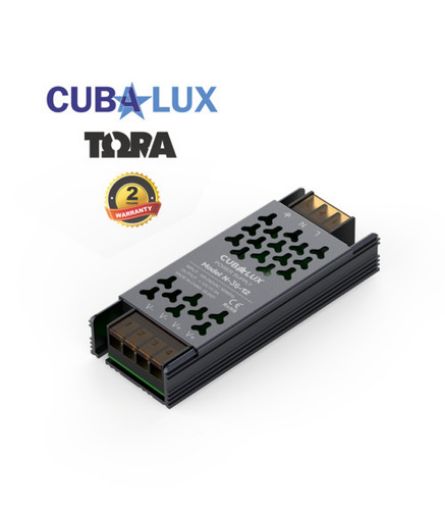 Εικόνα της Τροφοδοτικό Μεταλλικό 36W 12VDC IP20 500094
