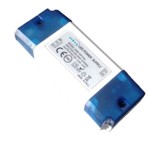 Εικόνα της Τροφοδοτικό LED 12VDC 24W Πλαστικό 115x44x25mm