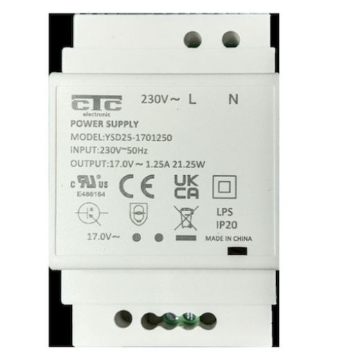 Εικόνα της VT-12 Μετασχηματιστής Ράγας 230V/17V 016009 CTC