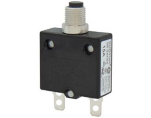 Picture of Thermal Overcurrent Switch 15A (98-15-A1B14-B0B-B) KUO