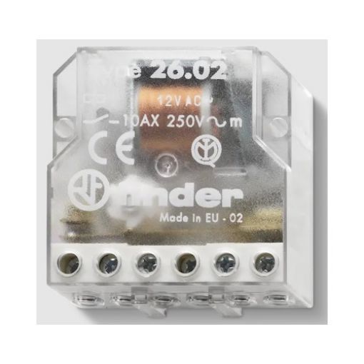 Εικόνα της Ρελέ Καστάνιας Εξωτερικό 2604 230VAC 10A 2NO 4 Βήματα 26.04.8.230.0000
