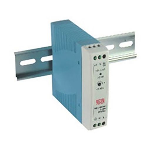 Picture of MDR-20-5 Rail Power Supply 5VDC 3A, 100-240VAC Ultra Slim
