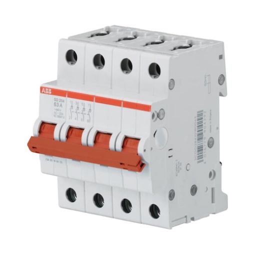 Εικόνα της SD204-63 Ραγόδιακόπτης 4P 63A