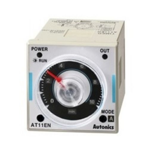 Εικόνα της AT11EN 100-240VAC/24-240VDC Χρονικό Ρελέ 11 πόδια 48x48mm (1 χρονική + 1 άμεση)