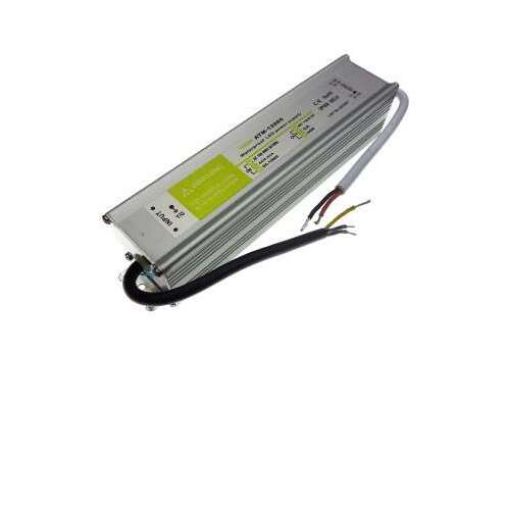 Εικόνα της Τροφοδοτικό LED 12VDC 100W Στεγανό IP68 217x45x36mm