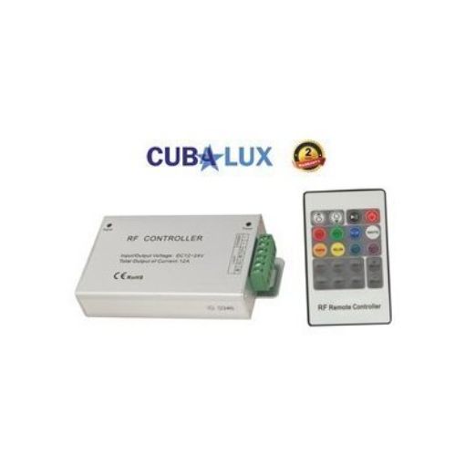 Picture of RF RGB Controller with remote control 3x4A 12/24Vdc 130363