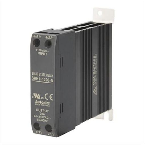 Εικόνα της SRH1-1220 Ρελέ Solid State Ράγας, In:4-30VDC, Out:20A 24-240VAC με ψύκτρα