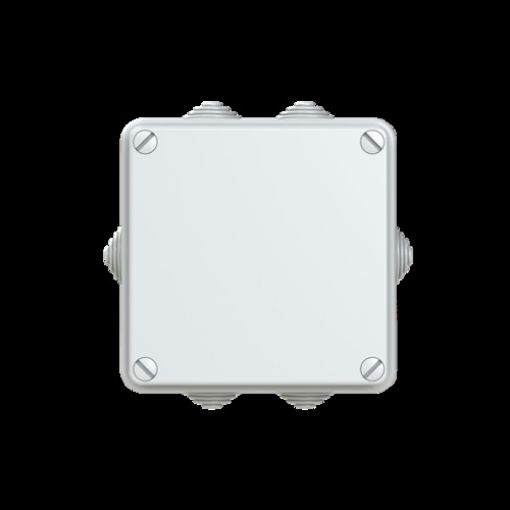 Εικόνα της JB0816 Πλαστικό Κουτί Διακλάδωσης 100x100x50mm IP55