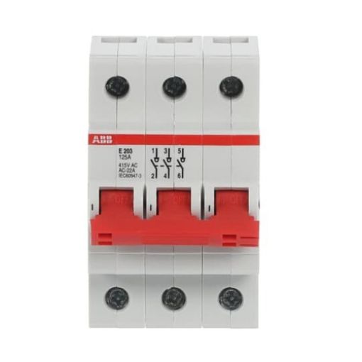 Εικόνα της E203-125 Ραγοδιακόπτης 3P 125A