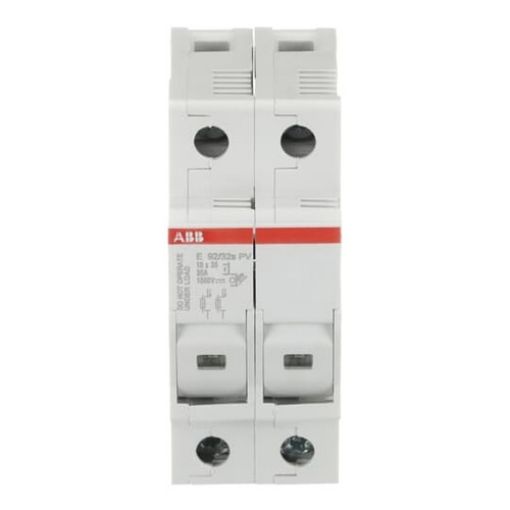 Εικόνα της E92/32PVs Ασφαλειοαποζεύκτης 10x38 2P 32A 1000VDC με Ένδειξη Καμένης Ασφάλειας