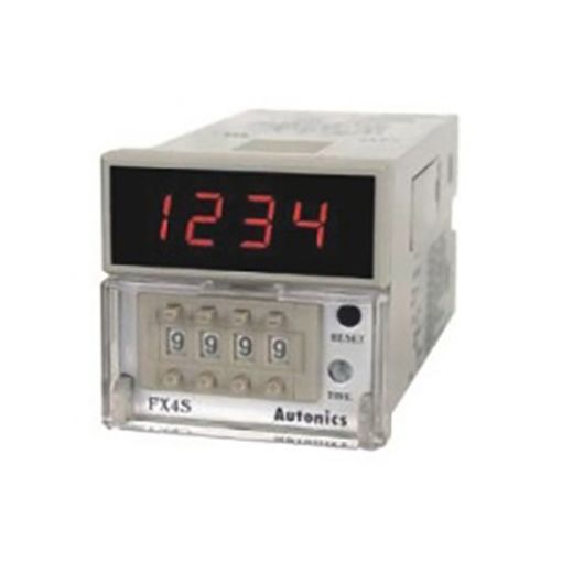 Εικόνα της FX4S-1P4 100-240VAC Μετρητής 4 ψηφίων 1 έξοδος 48x48mm