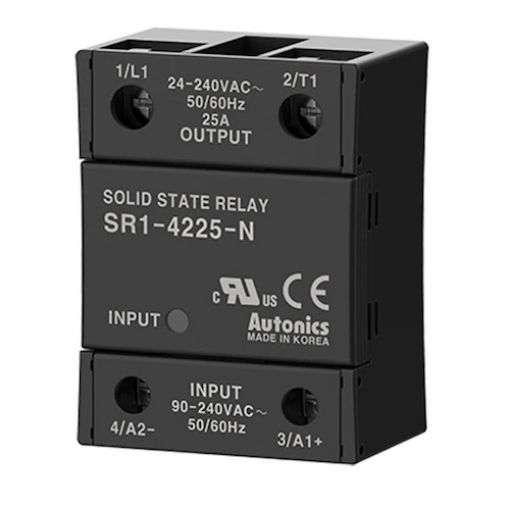 Εικόνα της SR1-4225-N Ρελέ Solid State, In:90-240VAC, Out:25A 24-240VAC
