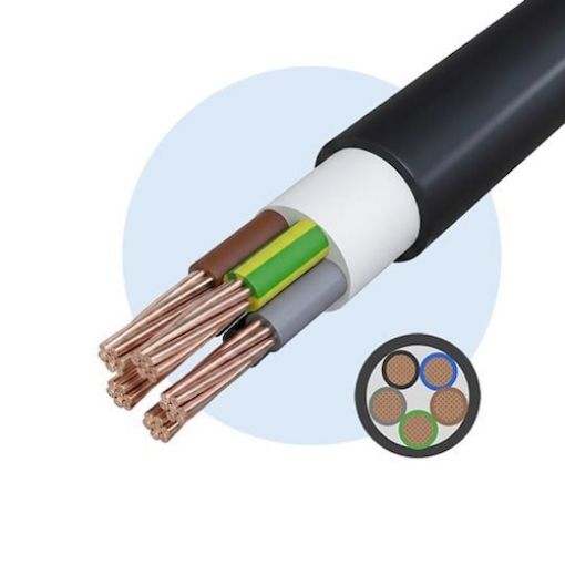 Εικόνα της Καλώδιο E1VV-R (NYY) 5G16mm² Στροφείο