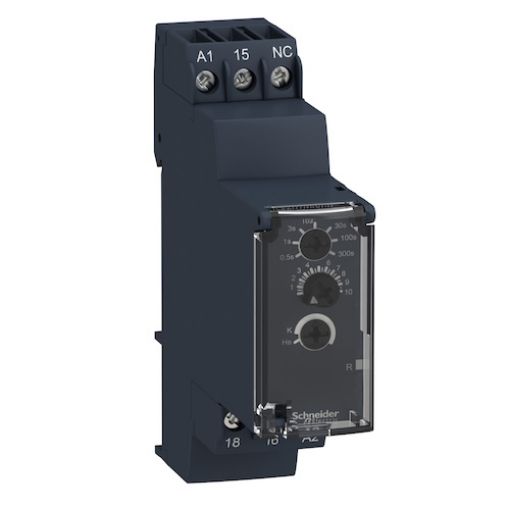 Εικόνα της RE22R1MKMR Χρονικό Ρελέ 24-240VAC/DC 0.05s-300s 1C/O 5A delay on and pulse on de energization