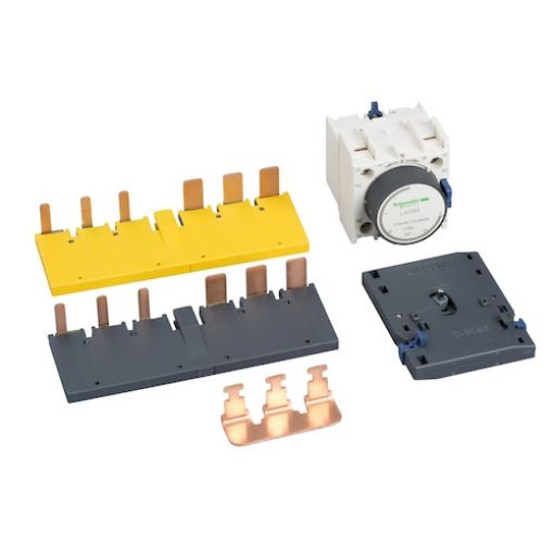 Εικόνα της LAD9SD3 Κιτ Αστέρα Τρίγωνου για LC1D40A-D65A (Μηχ.Μανδάλωση+Συνδέσεις Ισχύος+Μπλοκ Χρονικό LADS2)