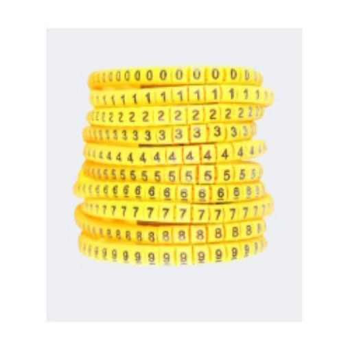 Εικόνα της HGT2/5 0-9 Σετ Σήμανσης Καλωδίων Φ2-5mm, 0-9
