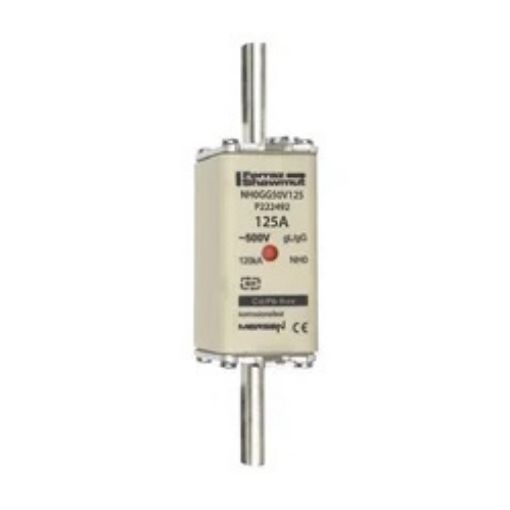 Picture of NH0GG50V125 Knife Fuse (BOX), NH0, 125A, gL/gG, 500V