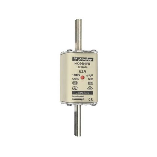 Picture of NH2GG50V63 Knife Fuse (BOX), NH2, 63A, gL/gG, 500V AC