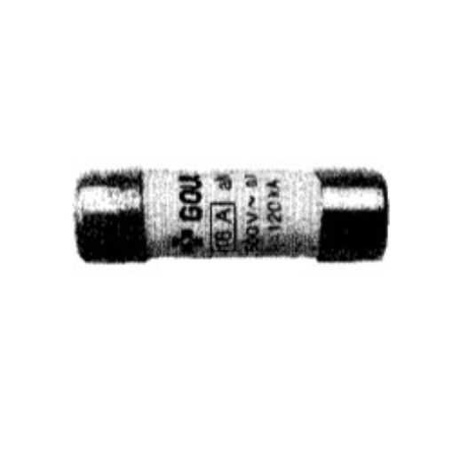 Picture of Fuse Cylindrical 10x38mm, 8A, aM, 500V AC