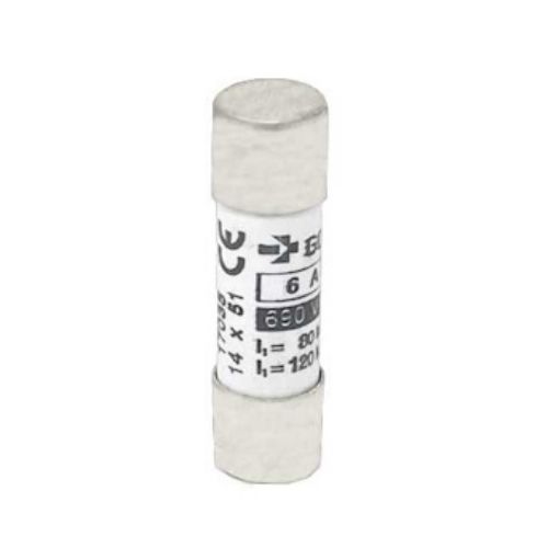 Picture of Fuse Cylindrical 14x51mm, 6A, gL/gG, 690V AC
