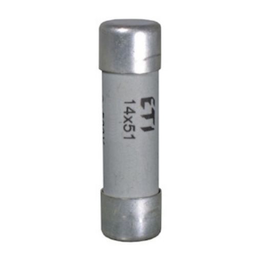 Picture of Fuse Cylindrical 14x51mm, 10A, aM, 690V AC