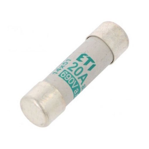 Picture of Fuse Cylindrical 14x51mm, 20A, aM, 690V AC
