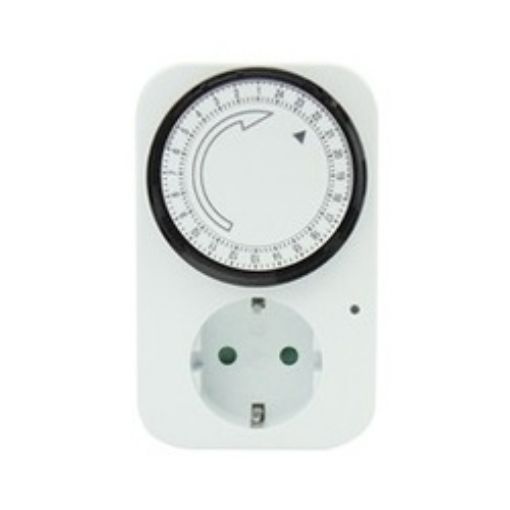 Picture of Socket Timer Analog 24h 230VAC TG-14 HGI