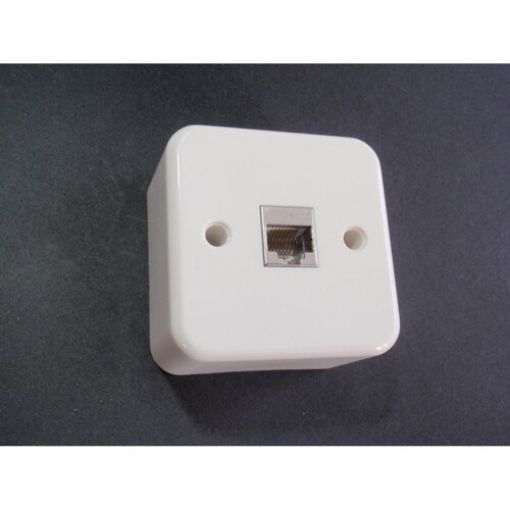 Εικόνα της Πρίζα Δικτύου RJ45 CAT6 Επίτοιχη MINI