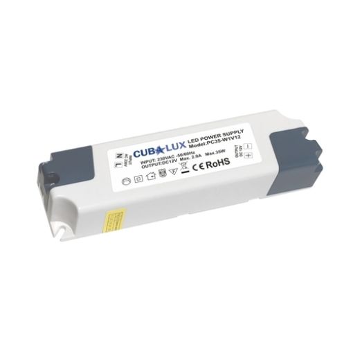 Picture of Power Supply Plastic 35W 12VDC IP20 145x38x22 130530
