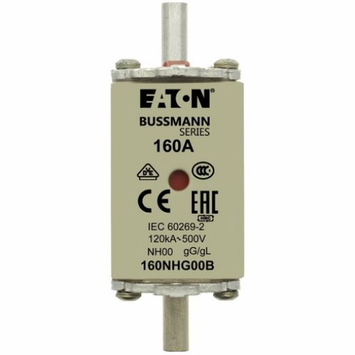 Picture of 160NHG00B Knife Fuse (BOX), NH00, 160A, gG/gL, 500V AC