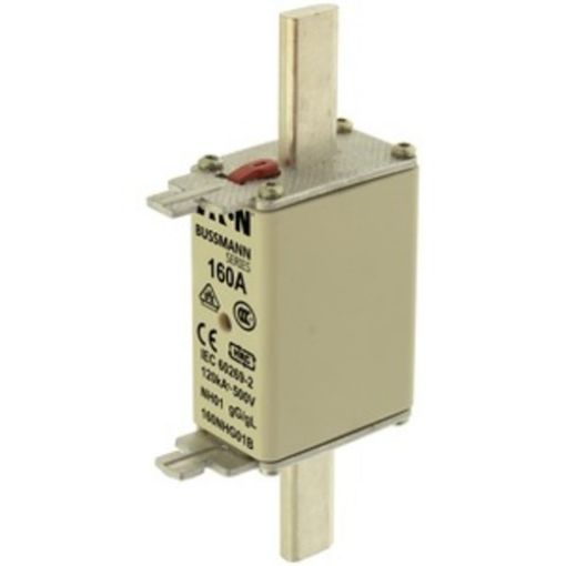 Εικόνα της 160NHG01B Ασφάλεια Μαχαιρωτή (BOX), NH01, 160A, gG/gL, 500V AC