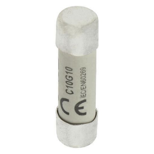 Εικόνα της C10G10 Ασφάλεια Κυλινδρική 10x38mm, 10A, gG/gL, 500V AC