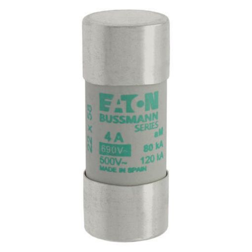 Εικόνα της C22M4 Ασφάλεια Κυλινδρική, 22x58mm, 4A, aM, 690V AC