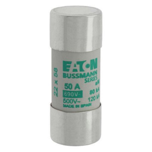 Εικόνα της C22M50 Ασφάλεια Κυλινδρική, 22x58mm, 50A, aM, 690V AC