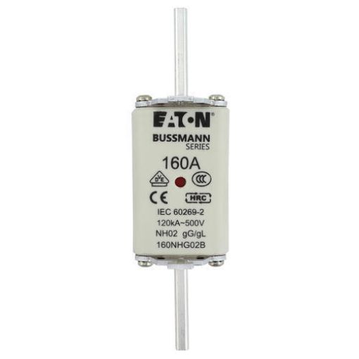 Εικόνα της 160NHG02B Ασφάλεια Μαχαιρωτή (BOX), NH02, 160A, gG/gL, 500V AC