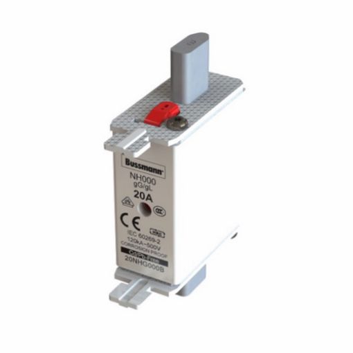 Εικόνα της 20NHG000B Ασφάλεια Μαχαιρωτή (BOX), NH000, 20A, gG/gL, 500V AC