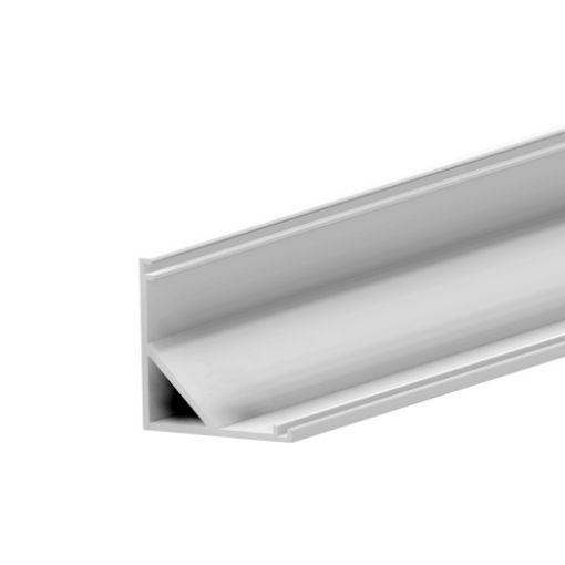 Picture of Aluminum Profile Corner 45° 15.5x15.5 Silver 2m 160077