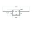 Picture of Drywall Profile T 54.8x12.6mm 2m (pcs.)