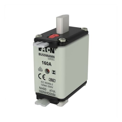 Εικόνα της 160NHG00BI Ασφάλεια Μαχαιρωτή (BOX), NH00, 160A, gG/gL, 500V AC