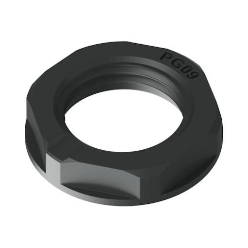 Picture of PG9 Nut Black DPN21