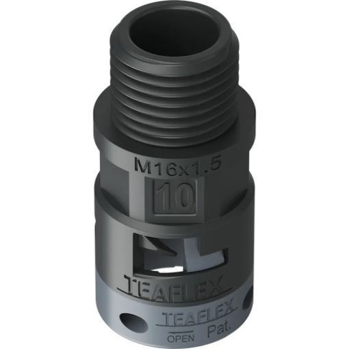 Picture of M16x1.5 Fitting for Spiral Φ10 IP66 Black 6BSM10M16