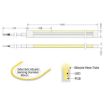 Picture of LED Neon flex Strip Side Lighting 24V 12W/m 4000K IP67 500120