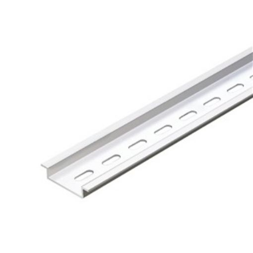 Picture of Aluminum Panel Ω Rail 2m Perforated 1.1mm/7.5mm HC-707
