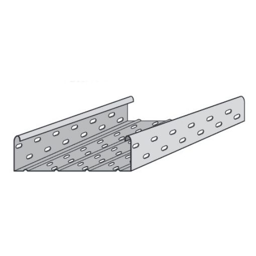 Picture of Metal Cable Tray 500x60x1.0mm ELVAN 32A-6V-500/N/PG