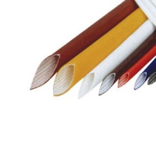 Picture of Fiberglass/Silicone Spaghetti Φ10 4000V Brown SB-SGS SBW