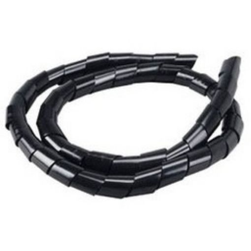 Picture of Cable Spiral Φ10.8mm 10m Black SWB-08 CHS
