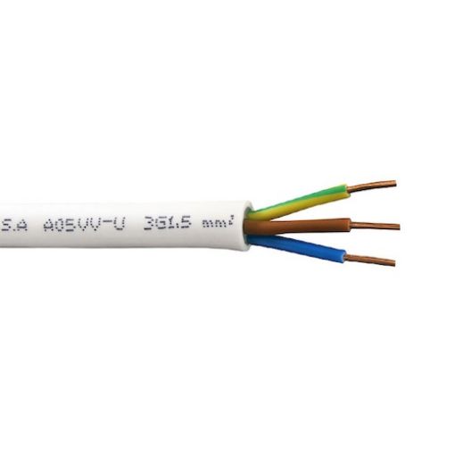 Picture of Cable A05VV-U (NYM) 3G1.5mm²