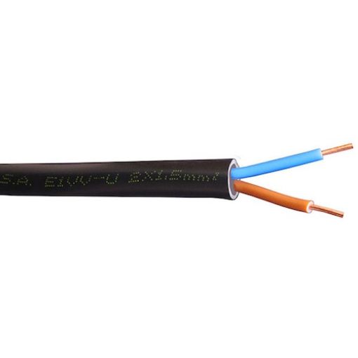 Εικόνα της Καλώδιο E1VV-U (NYY) 2x1.5mm²